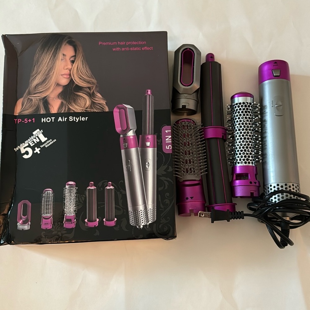 5 in 1 hot air hair styler